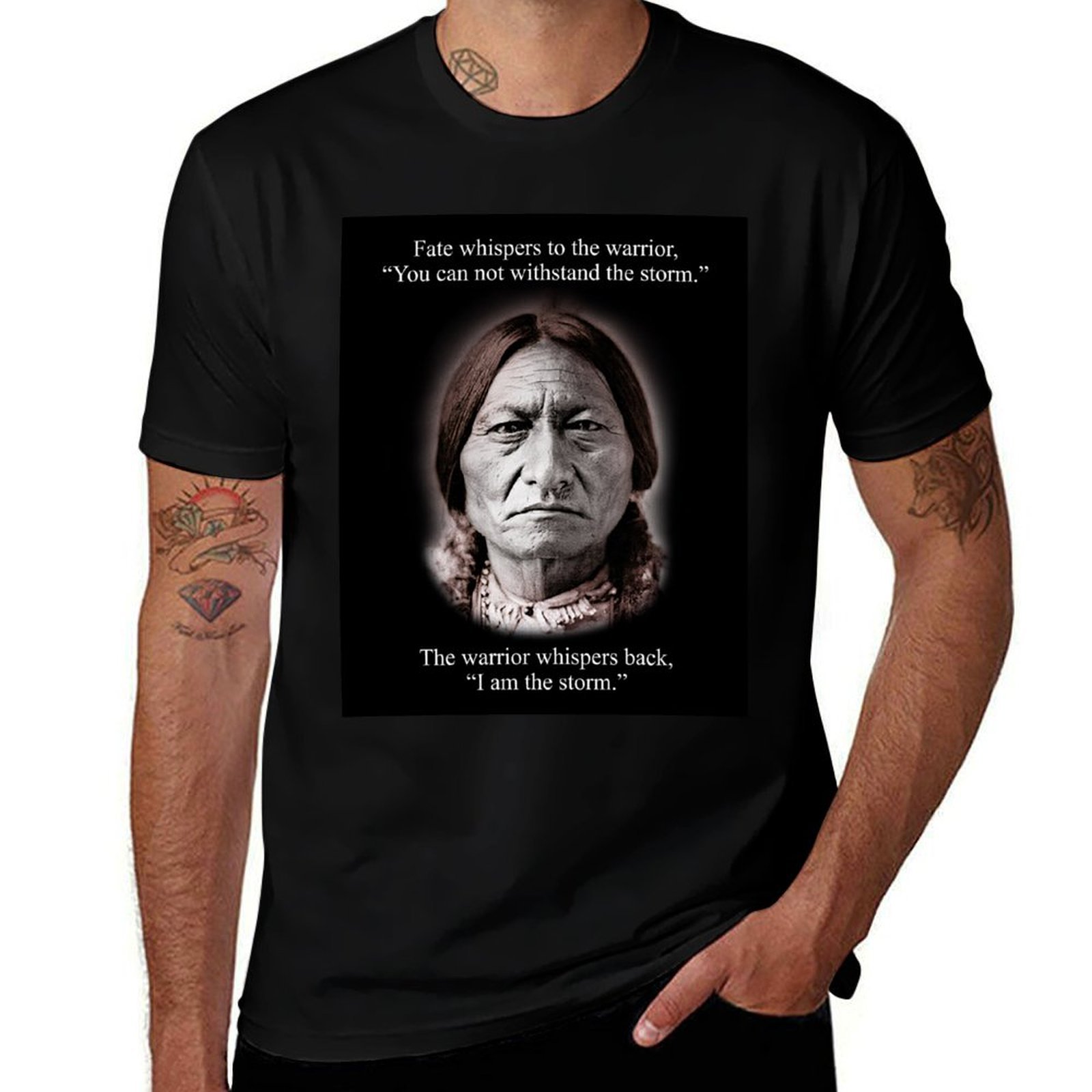 Canvas Wrap Ready - Fate Whispers To The W-A-R-R-I-O-R Sitting