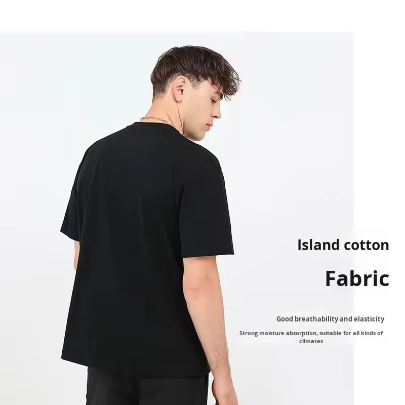 Dtg Shirt Blank - Kaos oblong polos katun murni 220g