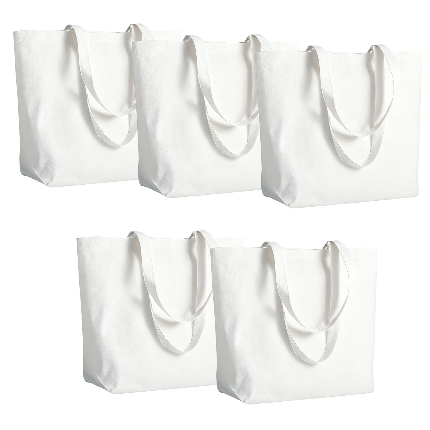 5 Buah Tas Tote Kanvas Sublima - Tote Bag Sublimation ulasan dan harga