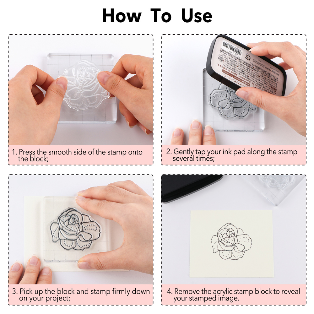 3 buah Kit Blok cap akrilik be - Photo Acrylic Block ulasan dan harga
