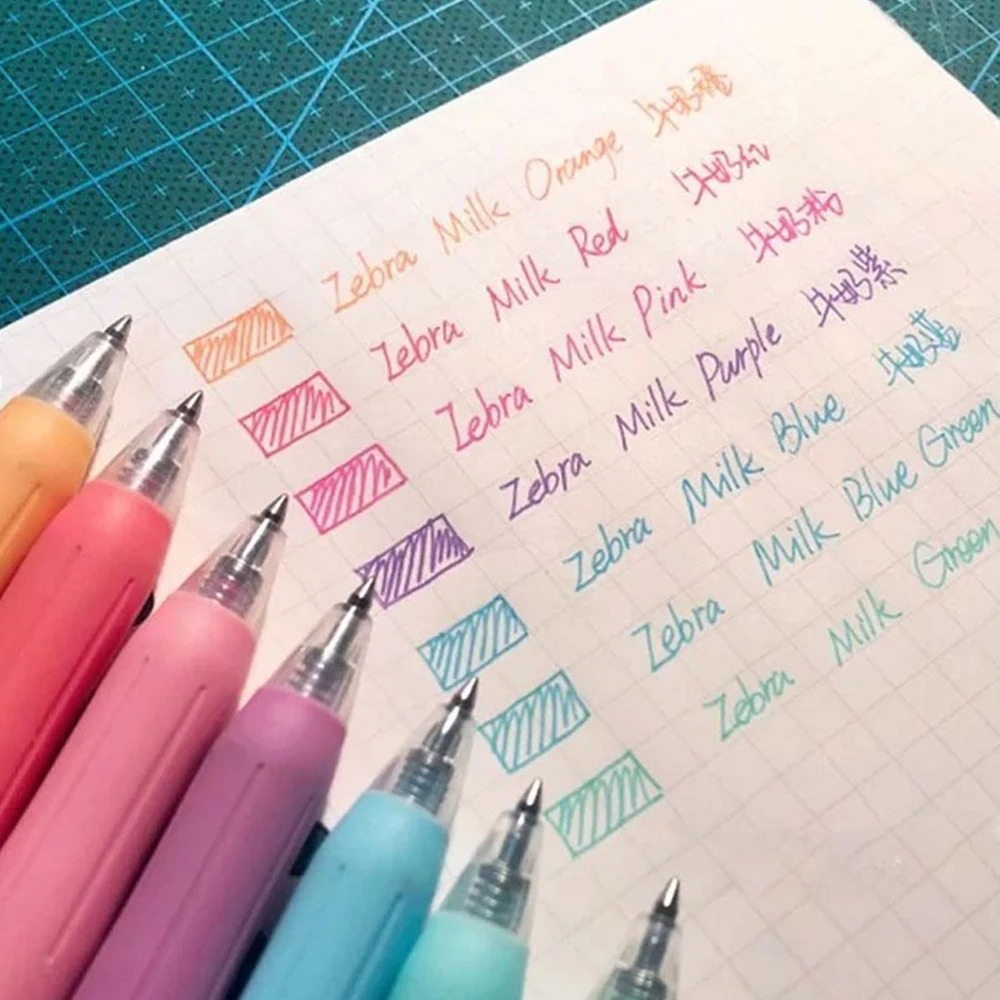 Set Pena Gel Zebra Warna 3/5/8 - Zebra Pen Mildliner ulasan dan harga