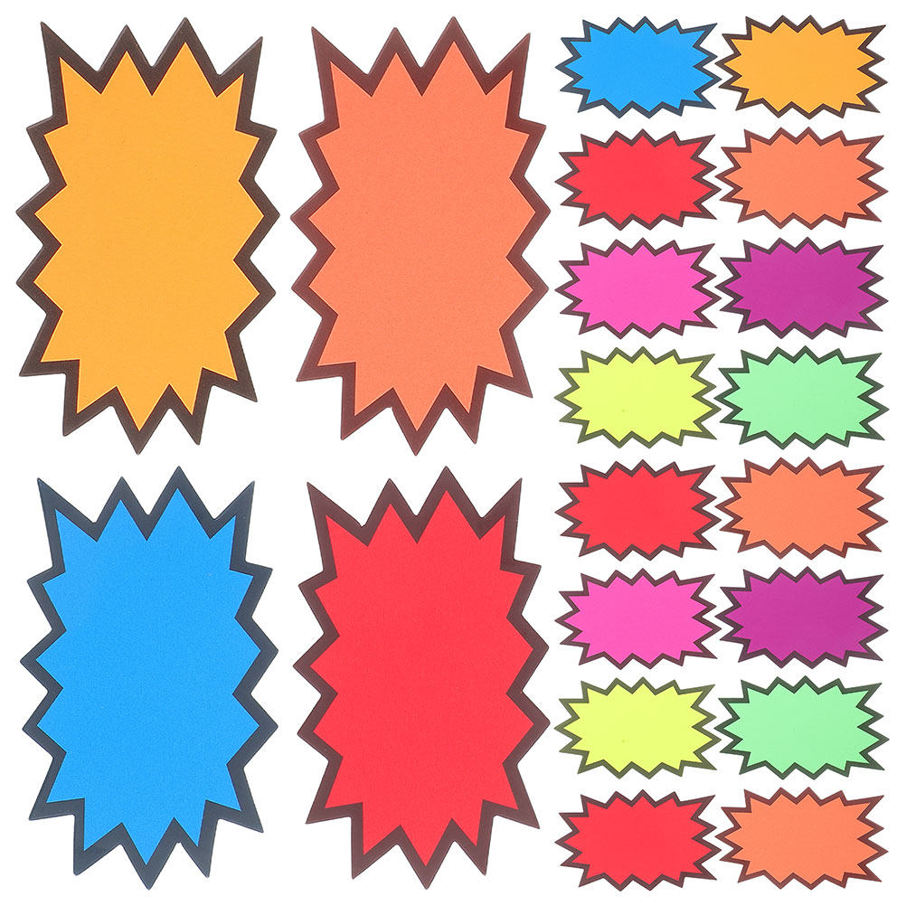 160Pcs Label Harga Berwarna-wa - Yard Sign Blank ulasan dan harga