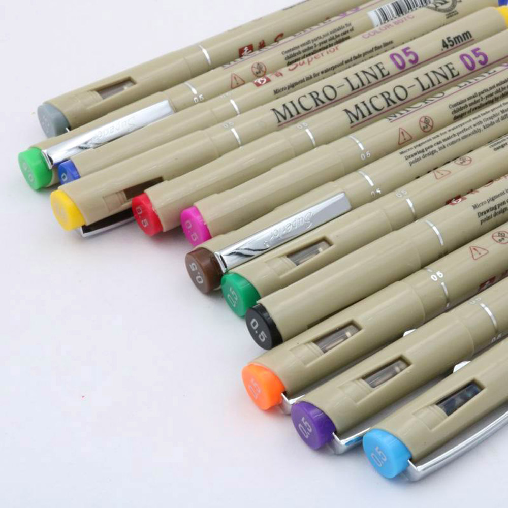 12 Warna Berpori-Point Pena Me - Copic Marker Sketch ulasan dan harga