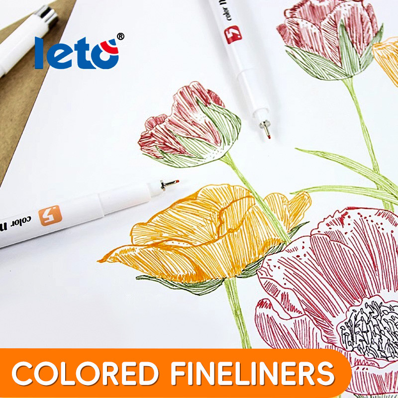 Set Pena Jarum Fine Liner 12pc - Copic Marker Sketch ulasan dan harga
