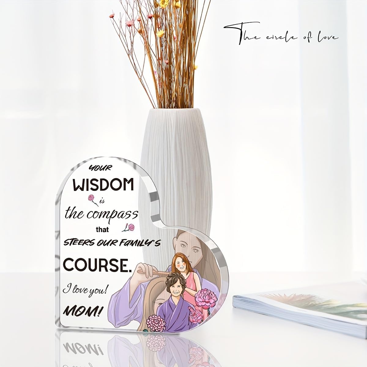 Plakat Akrilik Bentuk Hati Kel - Photo Acrylic Block ulasan dan harga