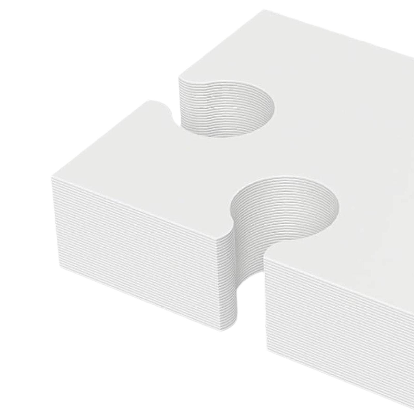 Set Puzzle Karton Putih Potong - Puzzle Blank White ulasan dan harga