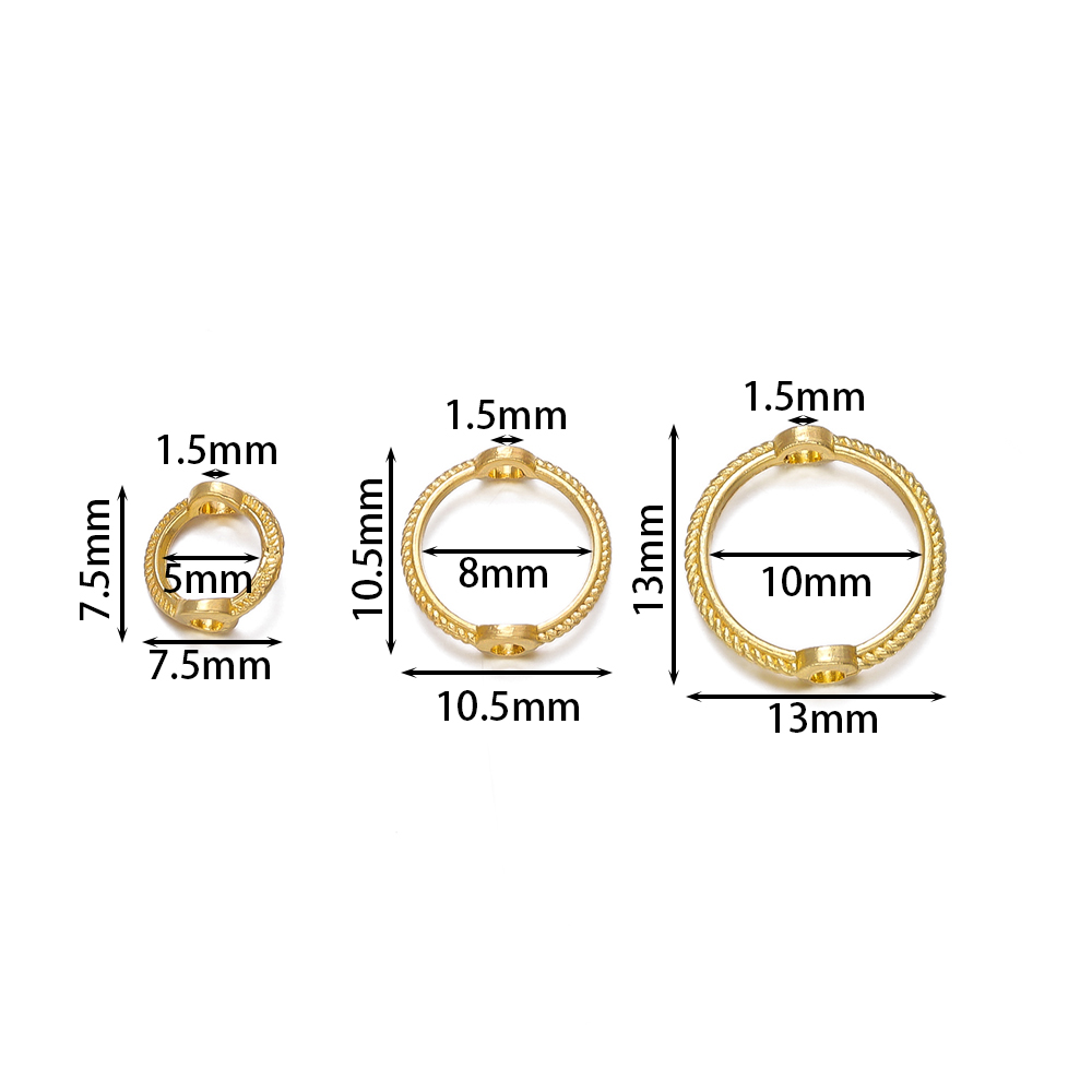 30/50/100pcs Manik-manik Bulat - Metal Photo Panel ulasan dan harga