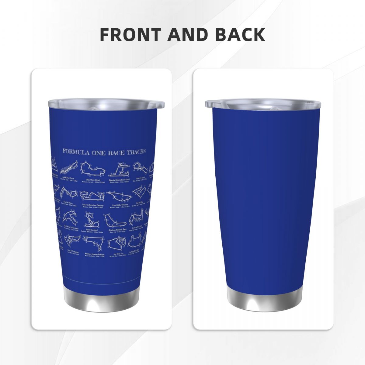 Lintasan Balap F1 (Stensil Put - Tumbler 20Oz White ulasan dan harga