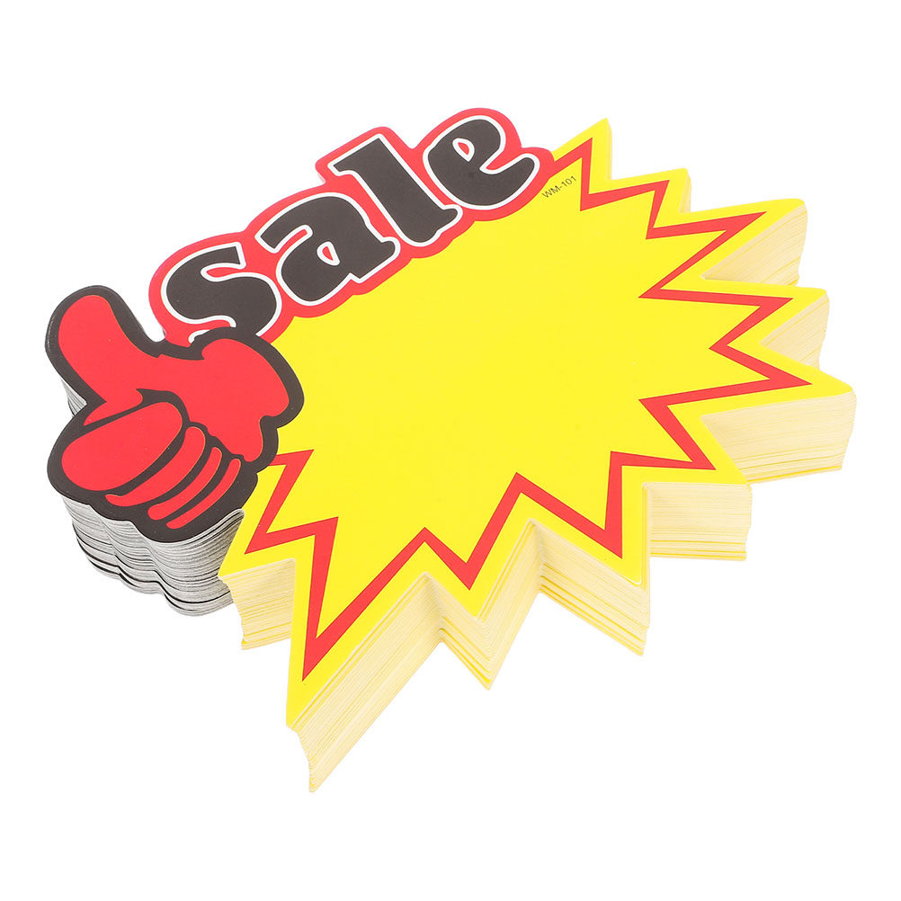 200Pcs Label Harga Kertas Kart - Yard Sign Blank ulasan dan harga